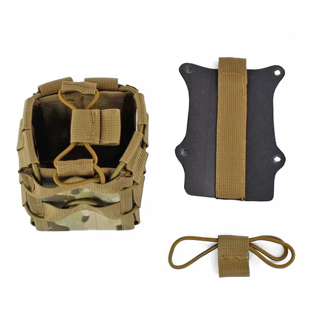 Bolsa para revista doble individual Molle de nailon para 5,56mm M4 M14 M16 AR15 G36 Mag bolsa herramienta de caza soporte para cintura Mag - imagen 4