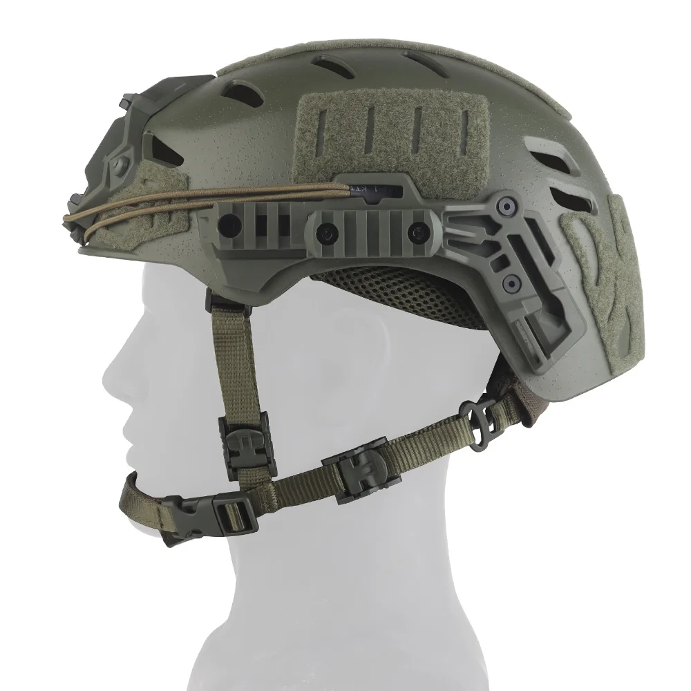 Casco táctico Wendy 3,0, versión de entrenamiento, almohadilla esponjosa doble, sistema de suspensión colgante, correa, equipo para casco Airsoft FAST MICH