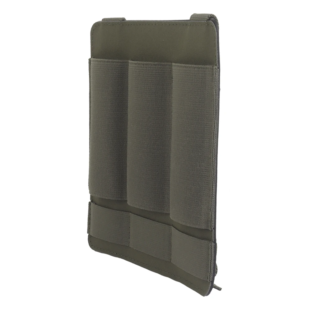 Soporte táctico de plástico elástico para bridas de cables, estuche de almacenamiento de cables, chaleco de caza, portador de placa FCPC, equipo MOLLE - imagen 4