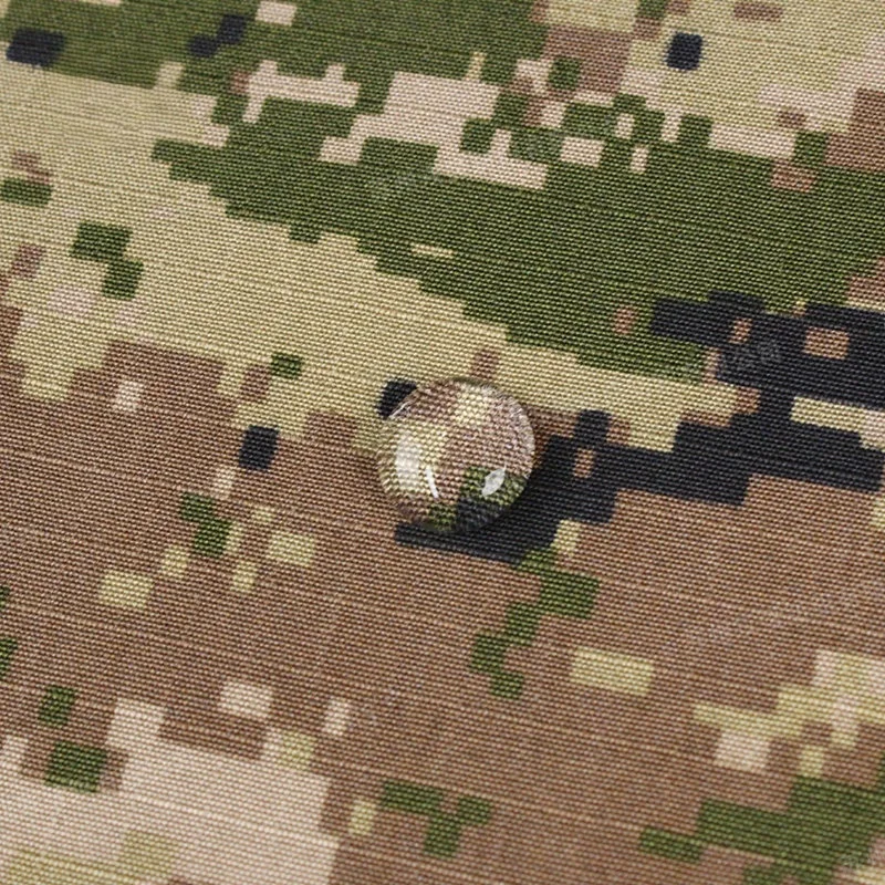 Tela camuflaje impermeable resistente para ropa y gorras, todo terreno