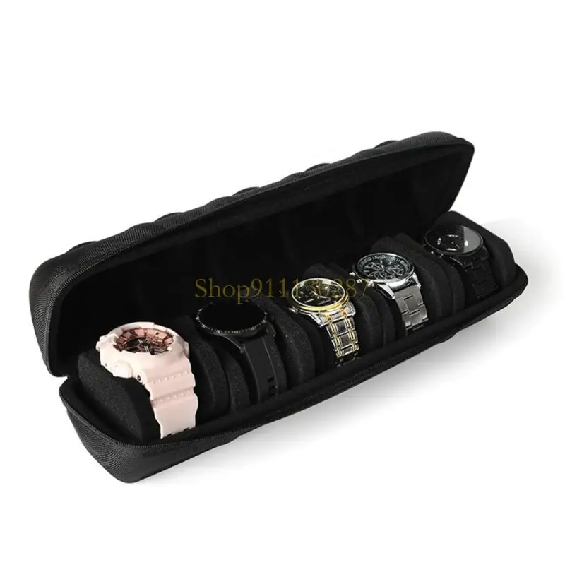 J1HC Hard Eva Travel Travel Bag Anti-Shake Storage Improof a improvisación para reloj pulsera