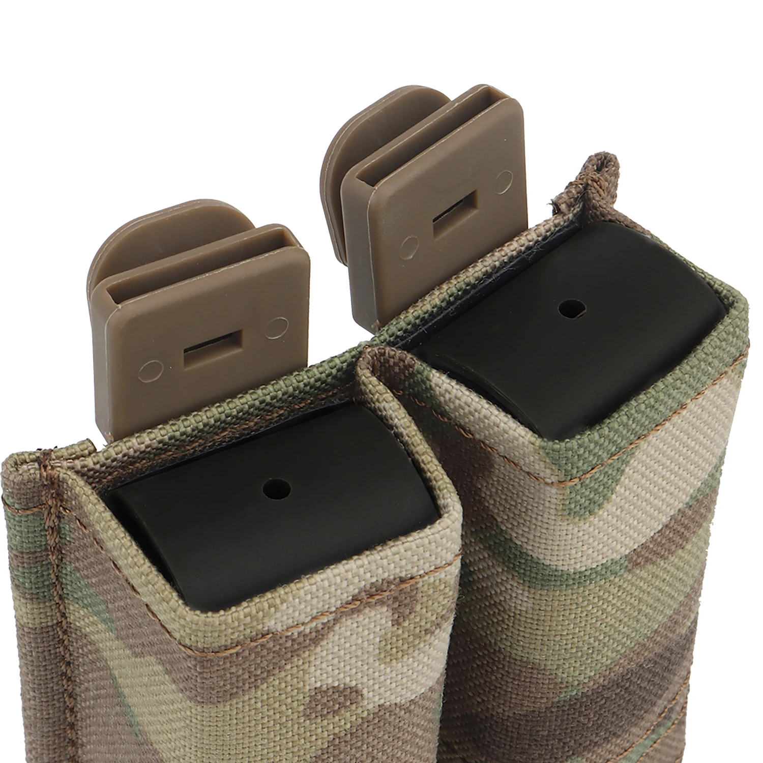 Bolsa táctica Molle para revista Glock Beretta M9 1911, doble bolsa Universal de 9Mm, funda para Airsoft Fast Mag, equipo de caza - imagen 5
