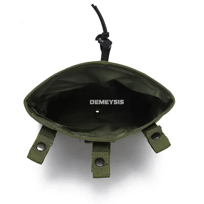 Bolsa táctica MOLLE para recuperación Mag, paquete de almacenamiento de reciclaje de revistas con cordón, soporte para equipo de caza, accesorios, riñonera - imagen 4