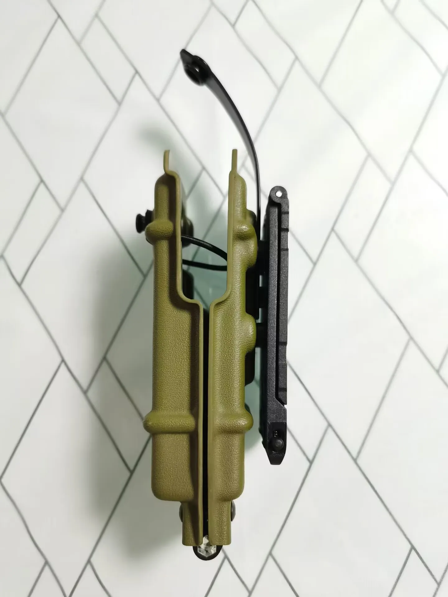 Walkie talkie táctico, accesorio Kydex Uv5R, expansión de batería, apertura y cierre rápidos, caja de almacenamiento, larga - imagen 5