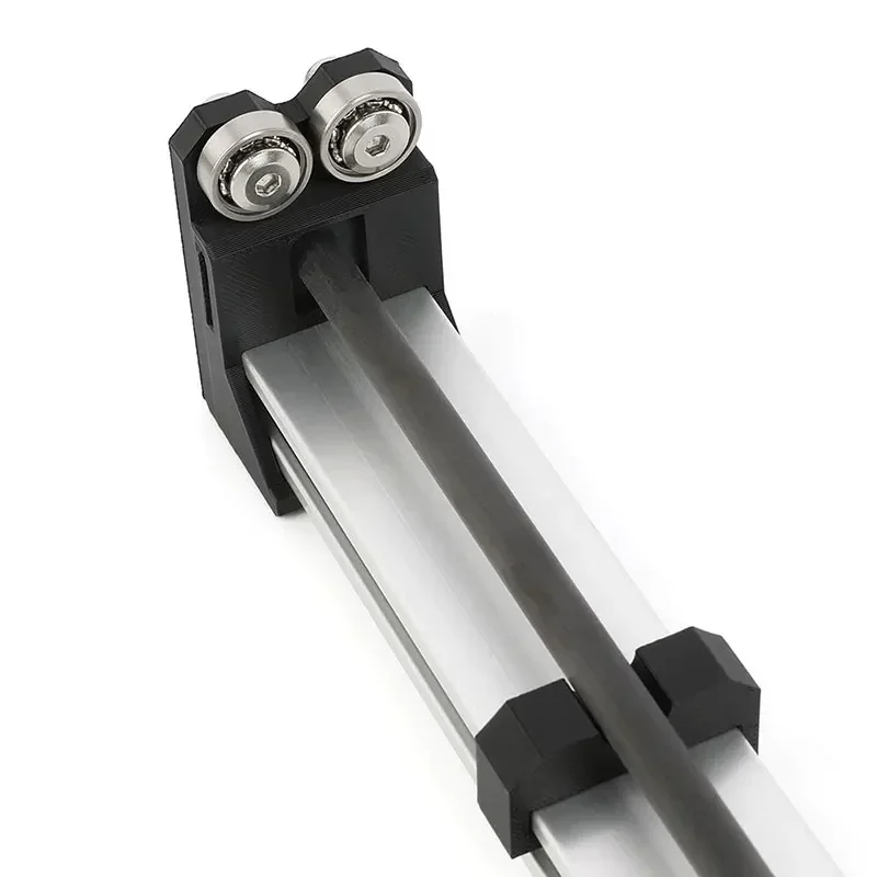 Herramienta de flecha de tiro con arco, amoladora de eje, flecha de medición, rectitud, uso de aleación de aluminio para caza de flecha de aluminio y fibra de vidrio de carbono - imagen 4