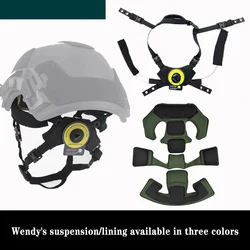 Wendy suspensión casco caza – almohadilla memoria ligera ajustable