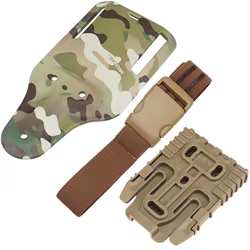 Cinturón táctico de extracción rápida para pistola, adaptador de plataforma QLS ajustable para Glock 1911 P226, fundas Airsoft, accesorios de caza