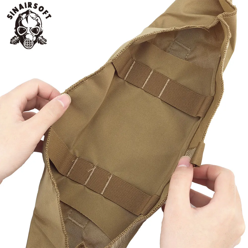 Bolsa médica táctica IFAK, botiquín de primeros auxilios enrollable, Molle, almacenamiento de emergencia para traumatismos, riñonera para chaleco, accesorio D3 CRM MK4 - imagen 5