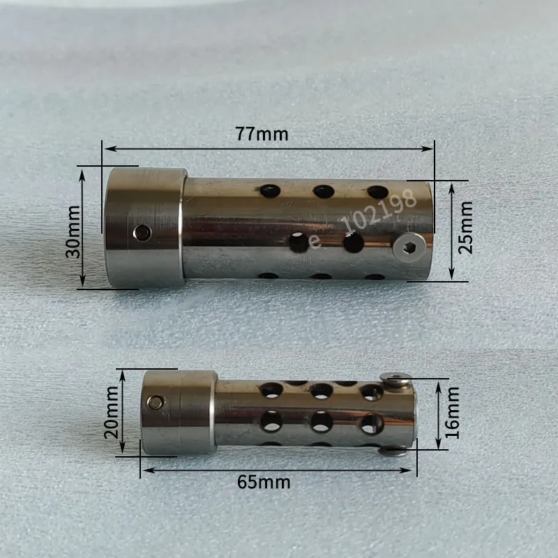 20/25/30/35mm tubo de escape de motocicleta silenciador enchufe modificación reducción de ruido silenciador universal - imagen 4