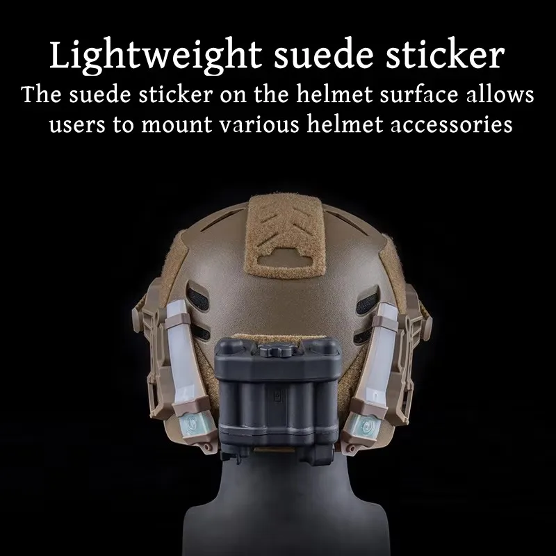 Pegatina para casco Wendy 3,0, parches adhesivos ligeros de gamuza para casco, gancho y bucle adhesivo para accesorios para casco Wendy 3,0 - imagen 5