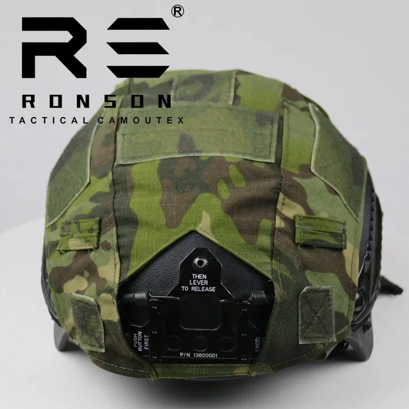 Cubierta táctica personalizada para casco, camuflaje ruso/nieve/noche de arena/mamuflaje para manchas solares - imagen 5
