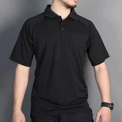 Emersongear Polo táctico con logotipo – alta calidad para senderismo