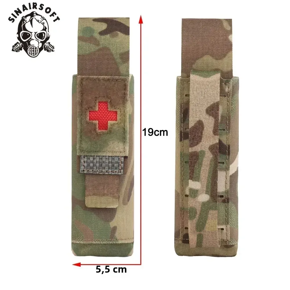 Bolsa de torniquete para exteriores, herramientas EDC, bolsa de almacenamiento Universal MOLLE de emergencia Med, bolsillo para equipo médico deportivo táctico de caza - imagen 3