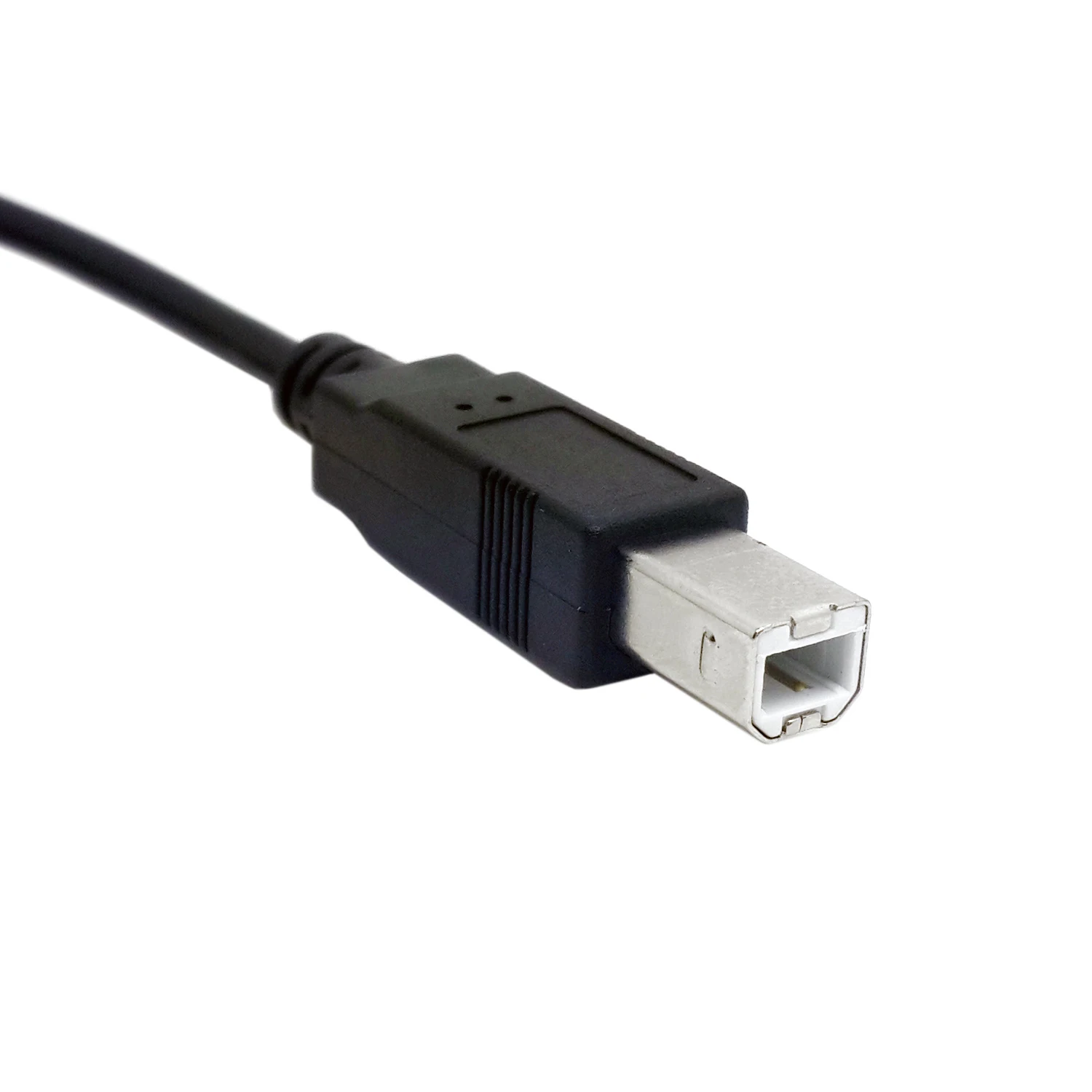 CY-Cable Dual USB 2,0 macho a macho B estándar, Cable Y para impresora, escáner Y unidad de disco duro externa, 80cm - imagen 4