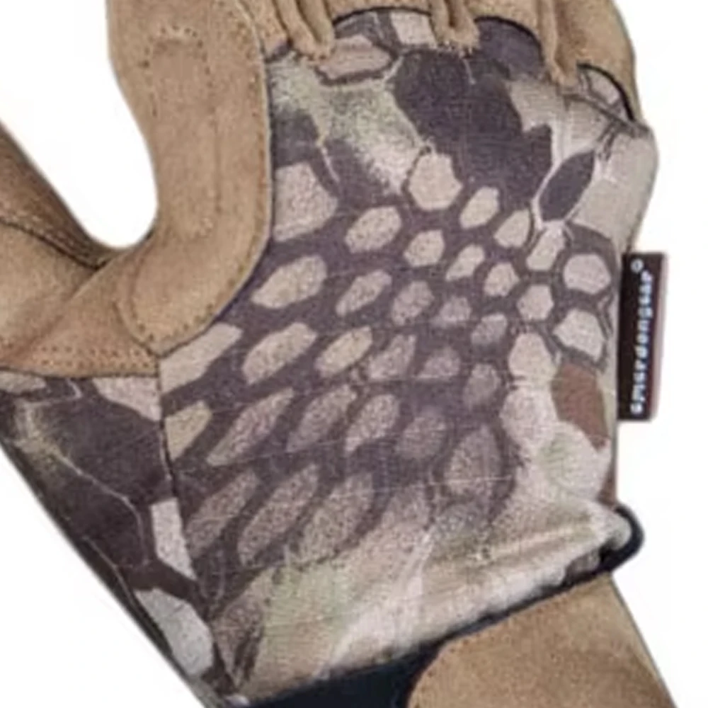 Emersongear-guantes tácticos de camuflaje ligeros para caza, Airsoft, combate, dedo completo, protección de manos, HLD EM8722
