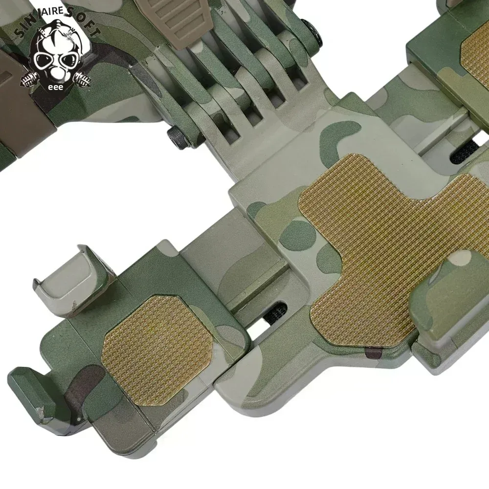 SINAIRSOFT-soporte táctico multiusos para teléfono, tablero de navegación plegado MOLLE, soporte para navegador de teléfono móvil, chaleco de caza - imagen 5