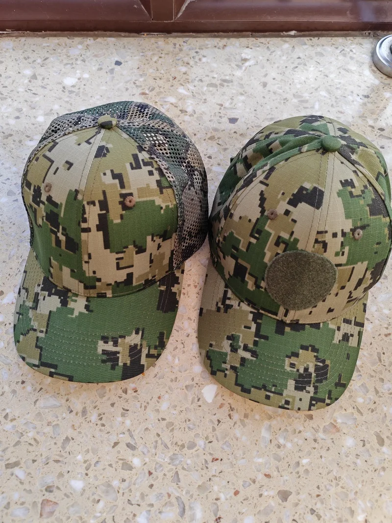 Gorra de béisbol empalmada de malla transpirable para deportes al aire libre - imagen 2