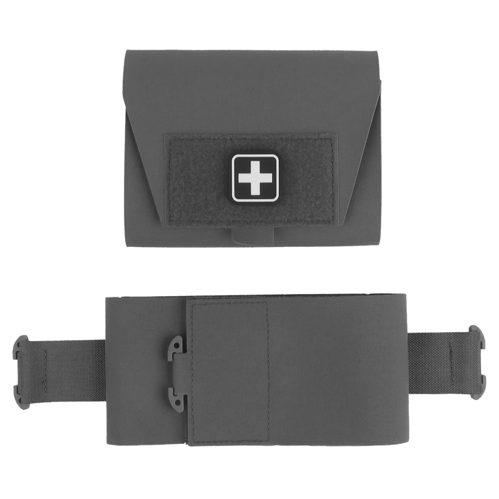 Bolsa médica ligera pequeña táctica V2, chaleco de caza, cinturón de extensión, bolsa organizadora médica, Kit de transporte de traumatología pequeño - imagen 5