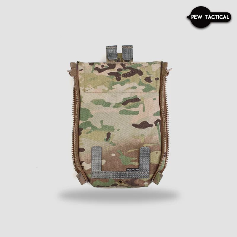 PEW TACTICAL FERRO STYLE Panel trasero Zip de agua en placa FCPC V5 bolsa de hidratación airsoft - imagen 3