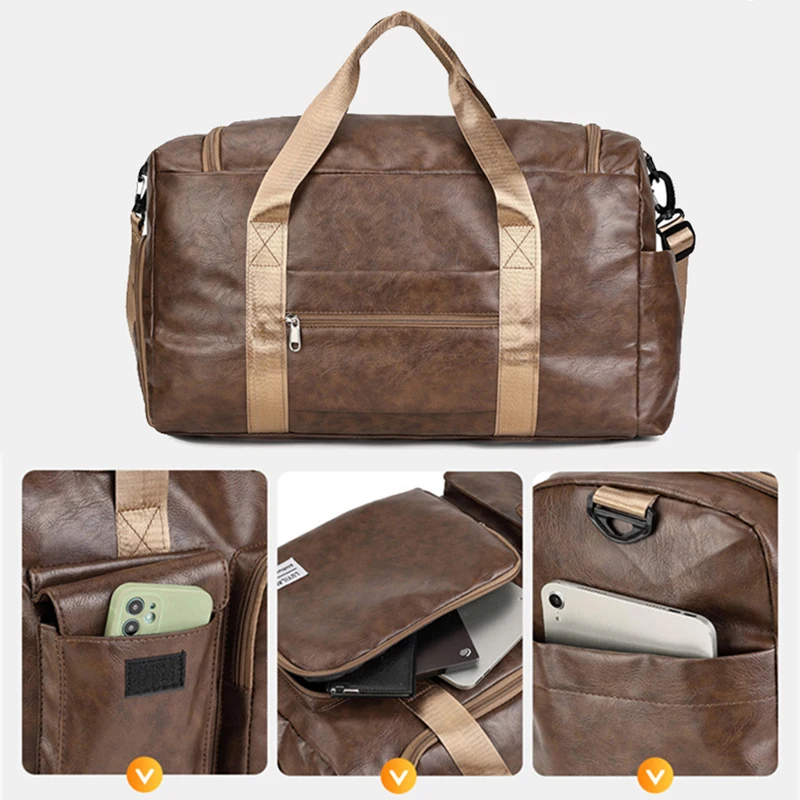 Bolsa de viaje táctica con bolsillo para zapatos y hombro - imagen 2