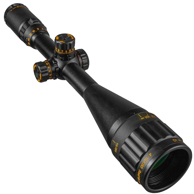 NSIRIUS-mira telescópica táctica para francotirador, visor óptico con retícula cruzada, color rojo y verde, AOE, 4-16X50 - imagen 4