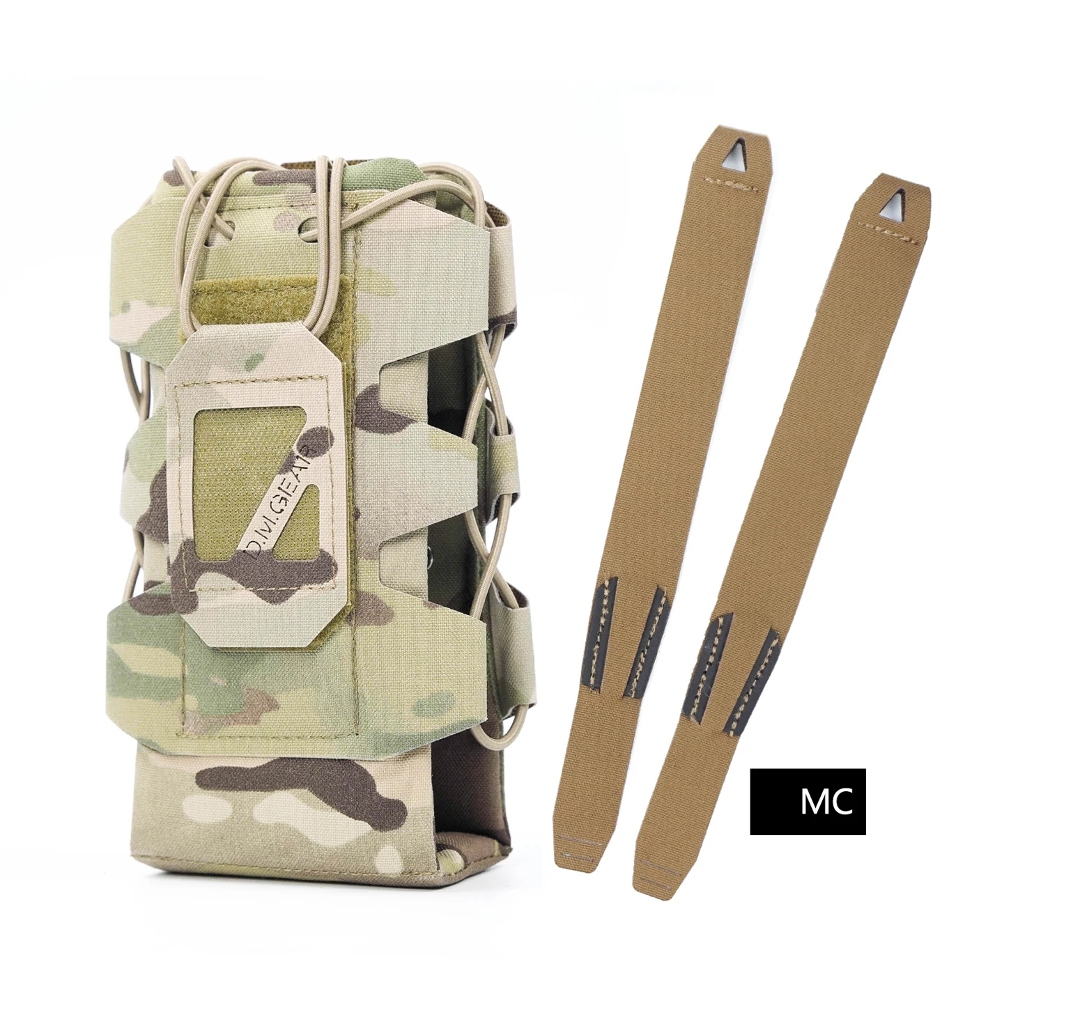 Bolsa táctica DMgear, bolsa para botella de agua, bolsa táctica para Radio, hervidor MOLLE multifunción, bolsa para hervidor ajustable, Paintbal de caza - imagen 4