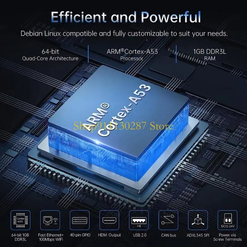 Controlador impresora J1HC V1.2 + TFT35 SPI V2.1 placa control GPU: G31 MP2Supports OpenGL3.2 - imagen 3
