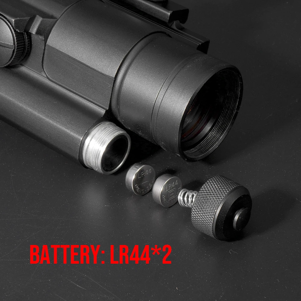 Mira réflex de punto rojo y verde M4 2MOA con espaciador estándar y réplica de montaje QRP2 con marcas originales - imagen 5