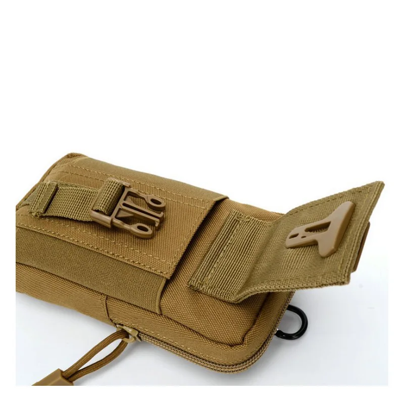 Bolsa táctica Molle para teléfono, bolsa EDC para acampar, senderismo, paquete de cintura al aire libre, bolsa de herramientas de utilidad, bolsa de linterna, bolsa de caza - imagen 3