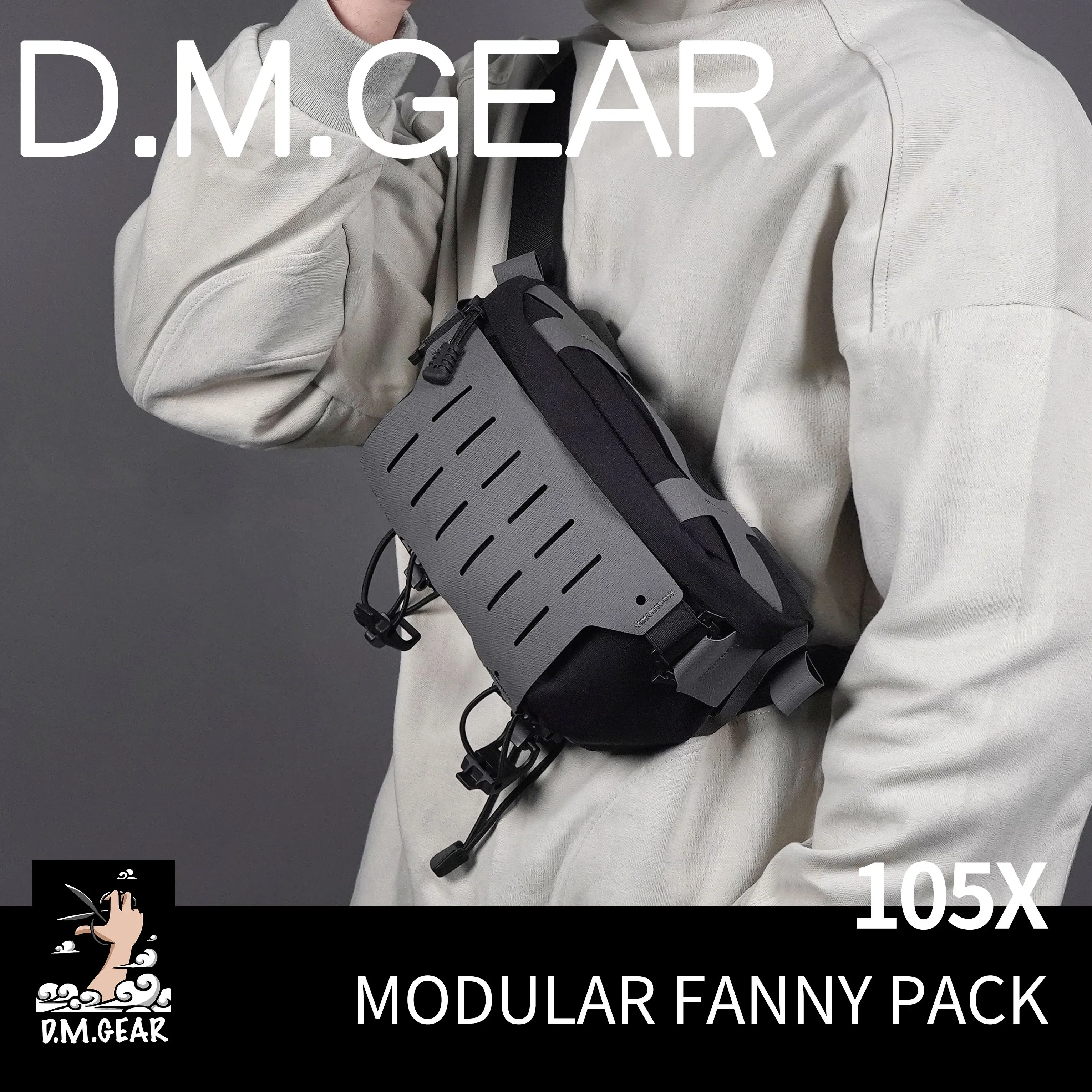 DMGear 105x divertido bolso Modular personalizado trabajo viaje desplazamiento multifuncional bolso táctico hombro al aire libre - imagen 3