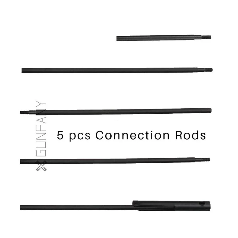 Vector Optics-Kit de limpieza de herramientas de caza AR15/M2, limpiador de Calibre 223Cal o 5,56, varillas de Rifle, equipo táctico - imagen 5
