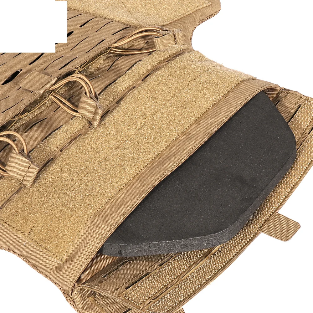 YAKEDA-chaleco táctico de protección completa, chaleco transpirable de entrenamiento CS, equipo de camping al aire libre, molle - imagen 5