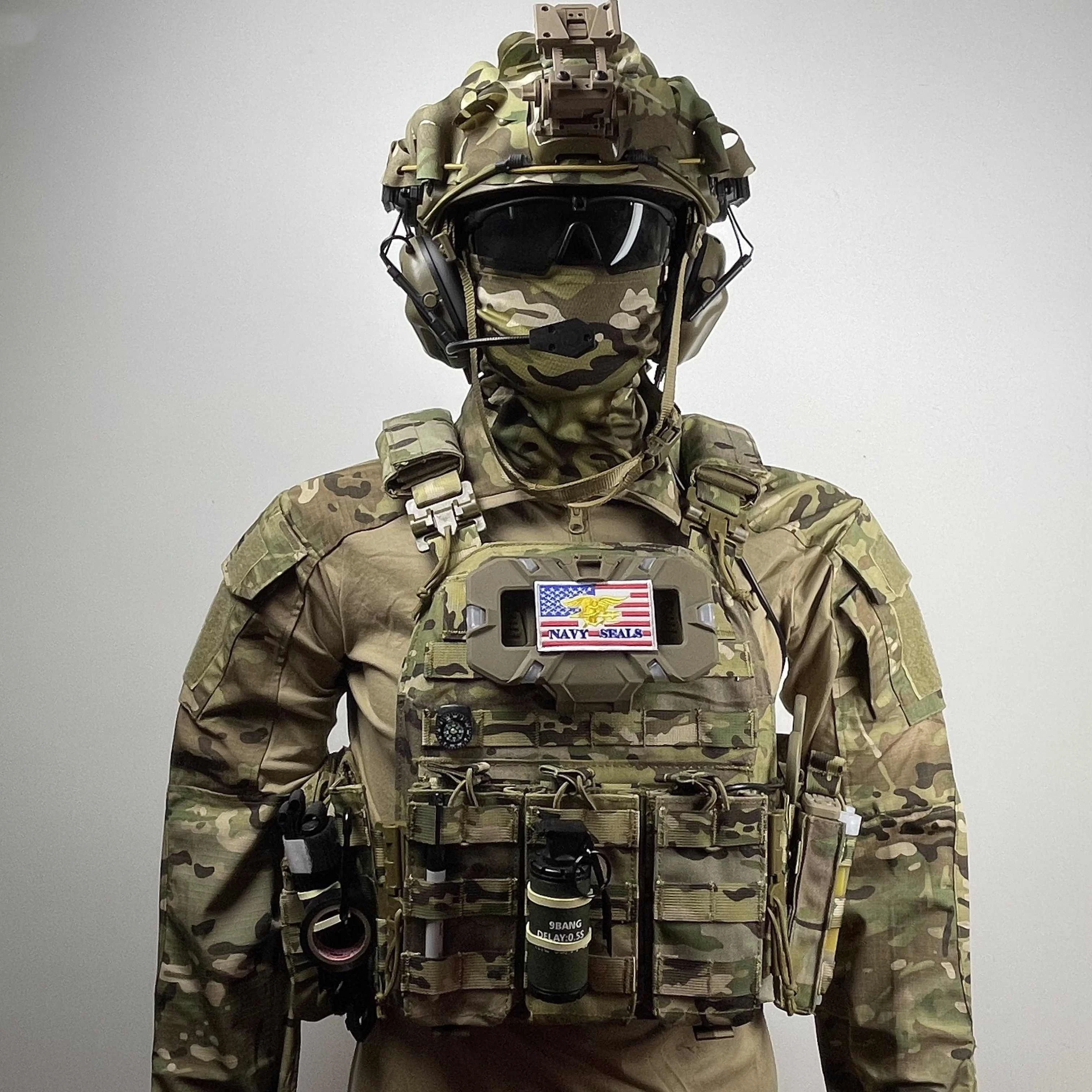 Táctico al aire libre todo conjunto de chaleco de caza de rotura rápida - imagen 3