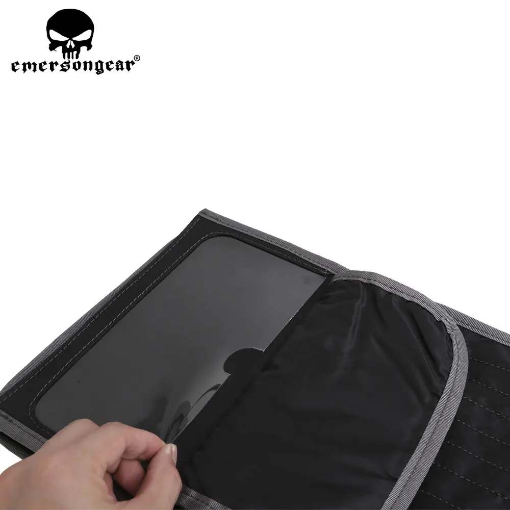 Emersongear EDC bolsa de archivo bolsa MOLLE de caza civil vida diaria bolsillo de fuelle expandible funda portadora de mapas de tarjetas de viaje EMB9547 - imagen 5