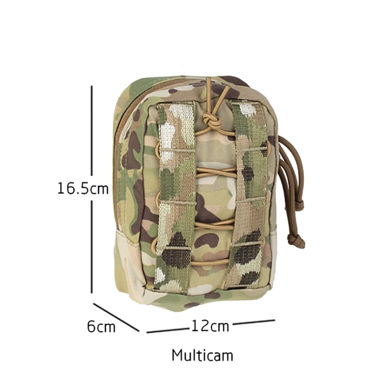 PEW-bolsa táctica pequeña Vertical GP, bolsa de descarga táctica Molle de camuflaje Airsoft, accesorios de caza, bolsa táctica para teléfono - imagen 3