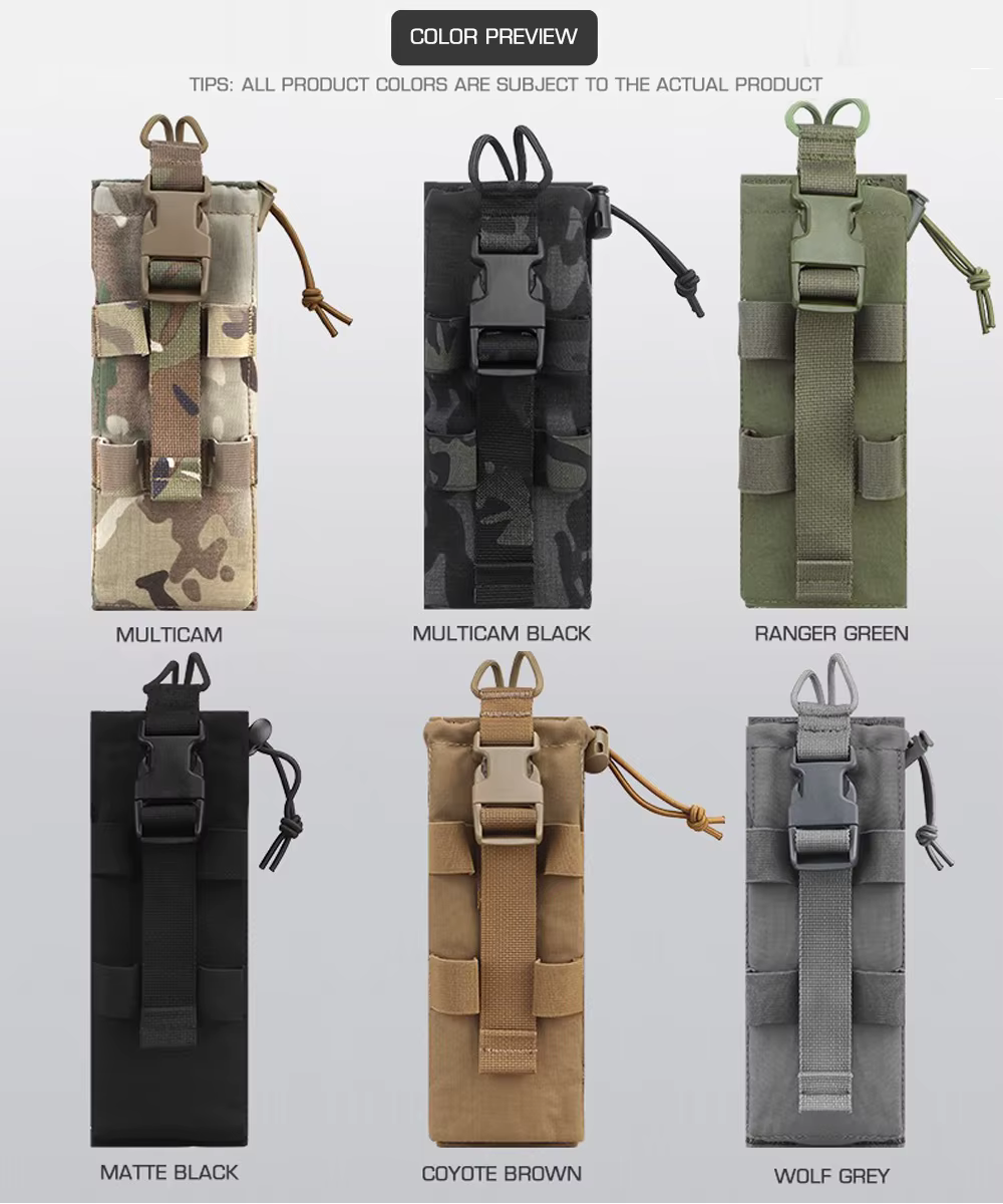 Bolsa táctica MOLLE para radio walkie talkie - imagen 5