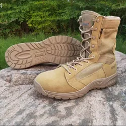 Botas tácticas CQB ultraligeras verano – Caña alta para hombre