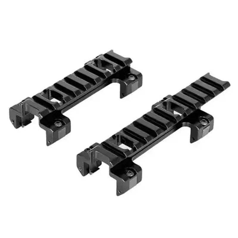 Soporte de alcance HK MP5, riel Picatinny de Metal de 20mm, mira de punto rojo, accesorios para pistola de juguete para Airsoft BB, Compatible con riel AEG PM5 - imagen 3