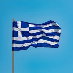 5 unids/lote bandera nacional de Grecia 90x150cm bandera de Grecia bandera nacional de la República Helénica al por mayor