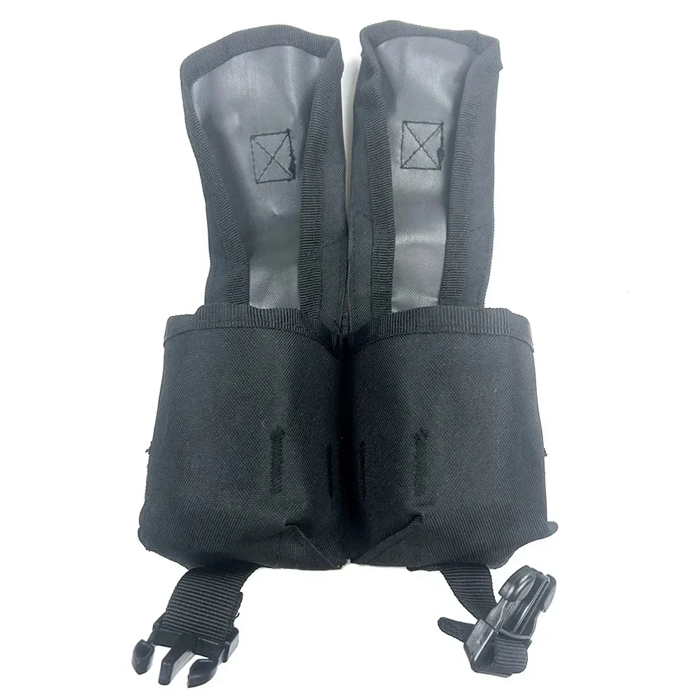 Bolsa táctica de doble granada Molle, Mini bolsa Mag de liberación rápida, bolsa para revistas de Paintball estilo M67 LBT - imagen 4