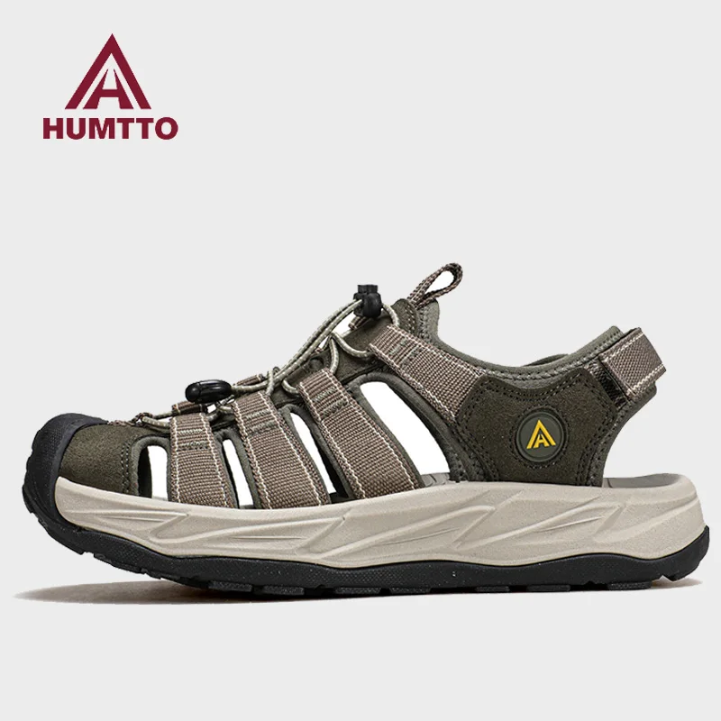 Sandalias HUMTTO para hombre, zapatos Upstream para exteriores, zapatos acuáticos, zapatillas para caminar, zapatos acuáticos ligeros de secado rápido para playa, transpirables para mujer