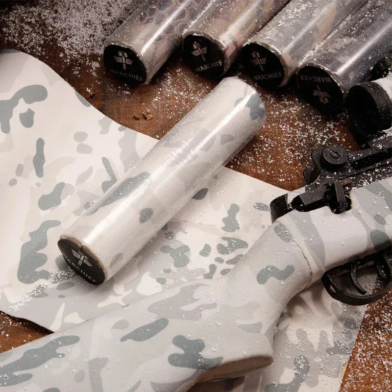 Pegatinas de camuflaje elásticas tácticas, 150x20 MC, envoltura de camuflaje, calcomanía adhesiva, cubierta DIY, accesorios de caza - imagen 3