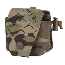 Bolsa táctica SPUD para granada Frag, estilo SS, multifuncional, para deportes al aire libre, caza, tiro, munición Airsoft, bolsa M67 de almacenamiento MOLLE