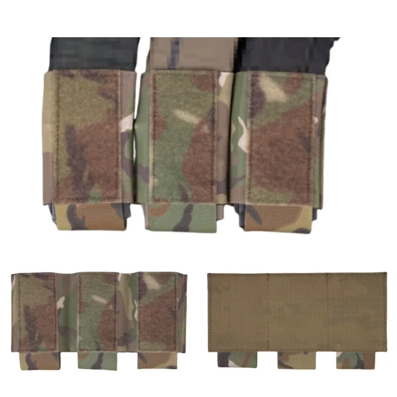 Bolsa para revistas triple integrada 5.56 |   Plataforma MOLLE incorporada |   Portador magnético para rifle de acceso rápido