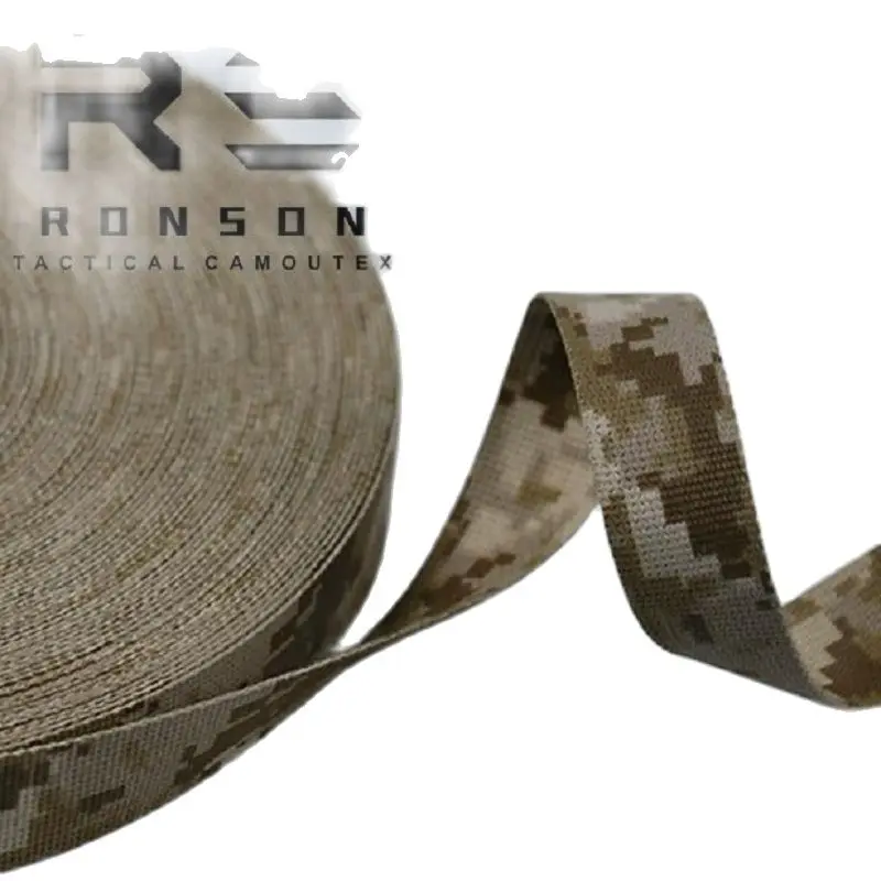 Chaleco deportivo para exteriores con cinta impresa MOLLE, cinturón mochila, AOR1, 10m, 5m - imagen 3