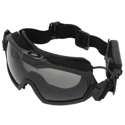 Gafas tácticas antivaho con microventilador – Caza, airsoft y motocross