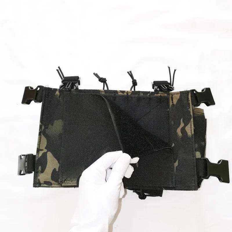 FG atacs-bolsa táctica para aparejo de pecho, chaleco Molle Airsoft con funda para revista, soporte para Walkie Talkie bidireccional funcional para caza - imagen 5