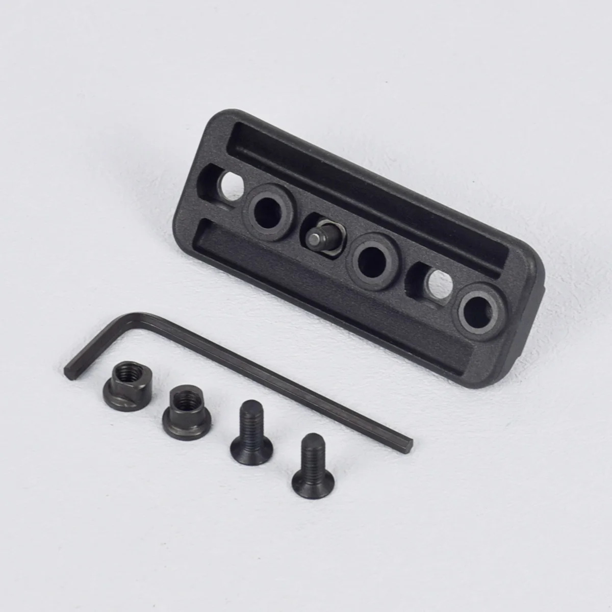 LAMBUL KeyMod táctico giratorio, Perno, estilo Harris, montaje de bípodes, riel Picatinny, Rifle, accesorios de caza, adaptador de plástico - imagen 4