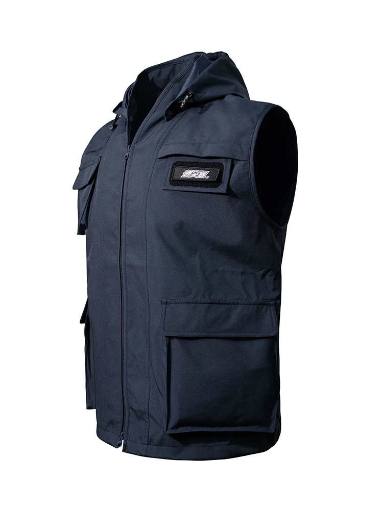 Chaleco y sombrero de herramientas para exteriores, chaleco delgado de secado rápido, suelto, informal, primavera y verano - imagen 2