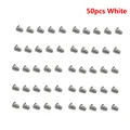 50pcs White